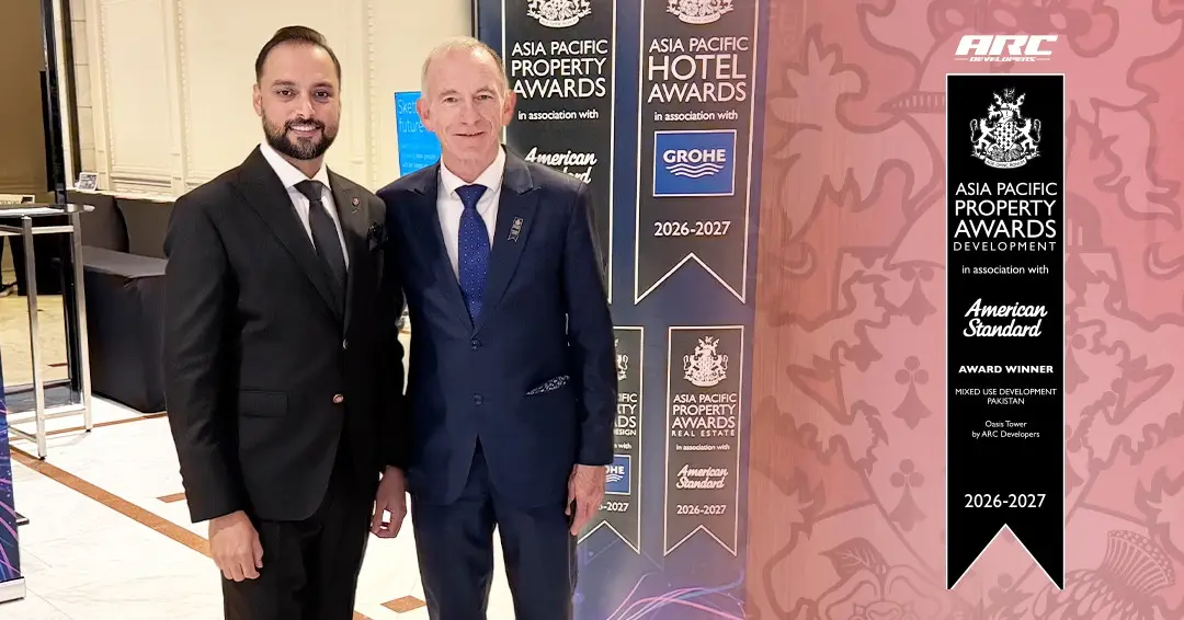 ARC Developers representative at the Asia Pacific Property Awards