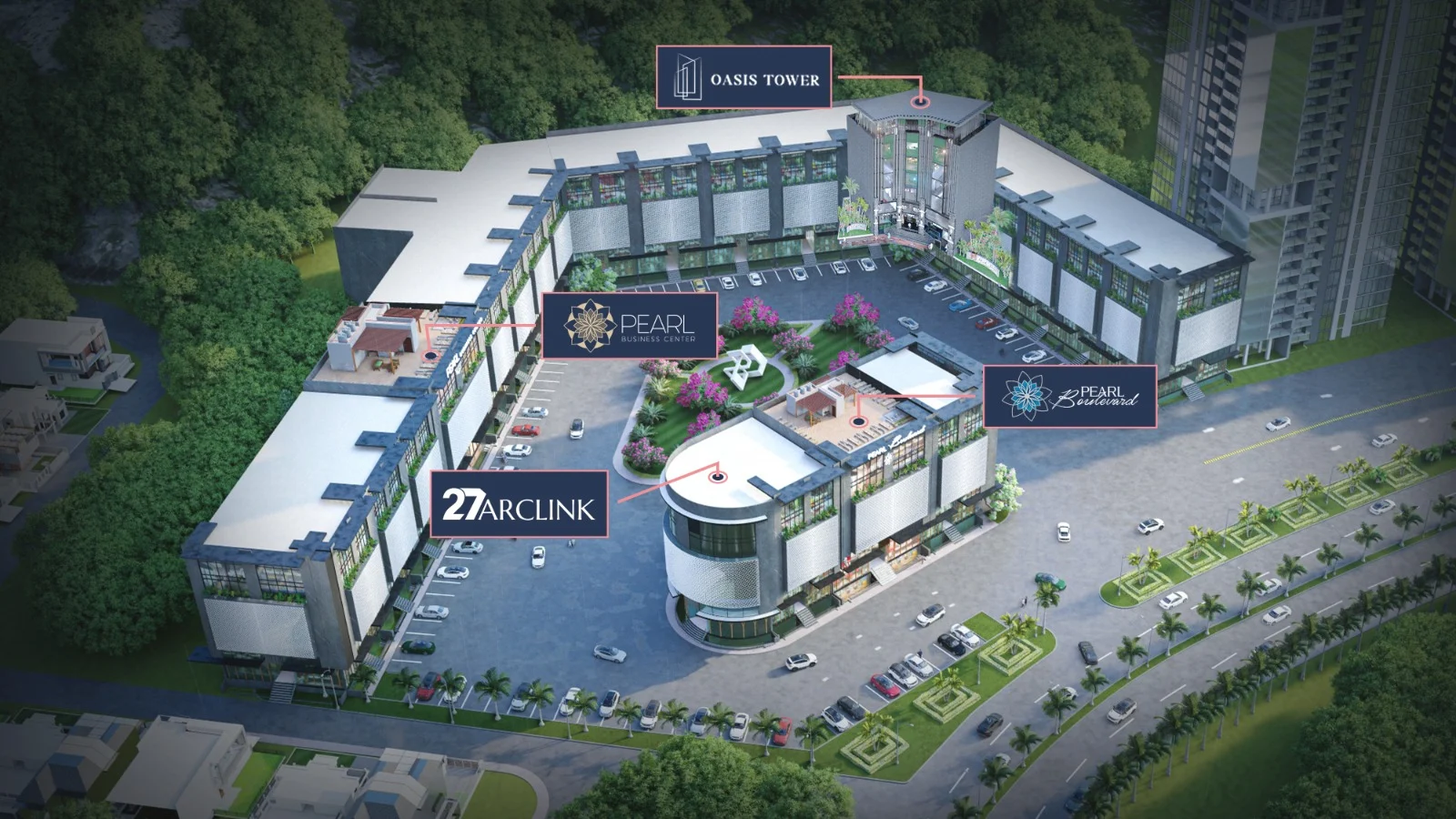Groundbreaking of Oasis Tower, DHA Phase-1